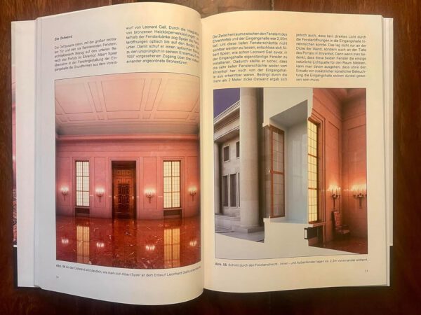 Die Reichskanzlei - Eine Werkanalyse/ Albert Speer/ Die Eingangshalle/ Neue Reichskanzlei/ Interior/ Voßstraße 5/ 1937-1950 – Bild 2
