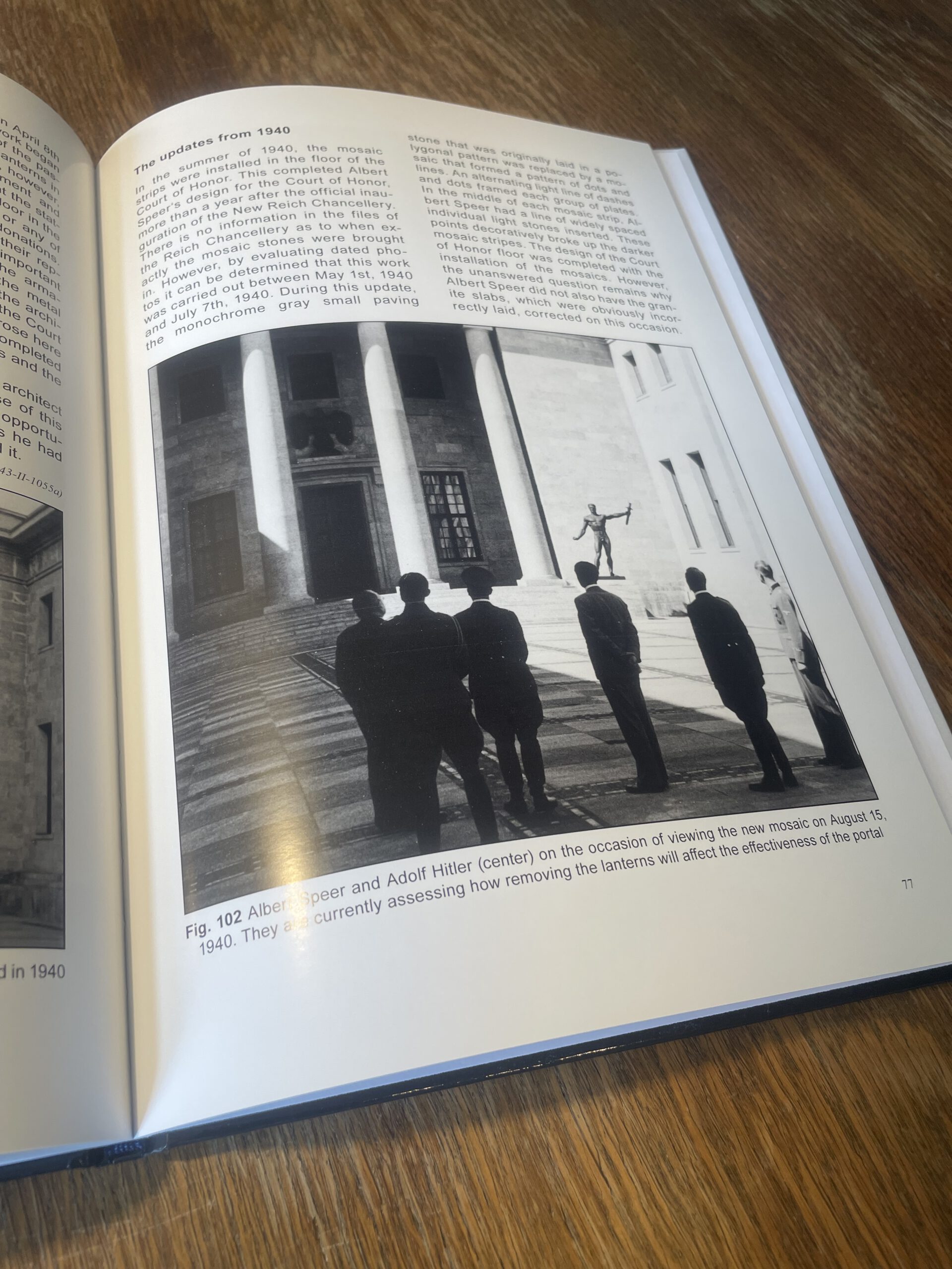 The Reich Chancellery – A Work Analysis/ Albert Speer/ The Court of Honor/ New Reich Chancellery/ Interior/ Voßstraße 5/ 1937-1950 – Bild 8