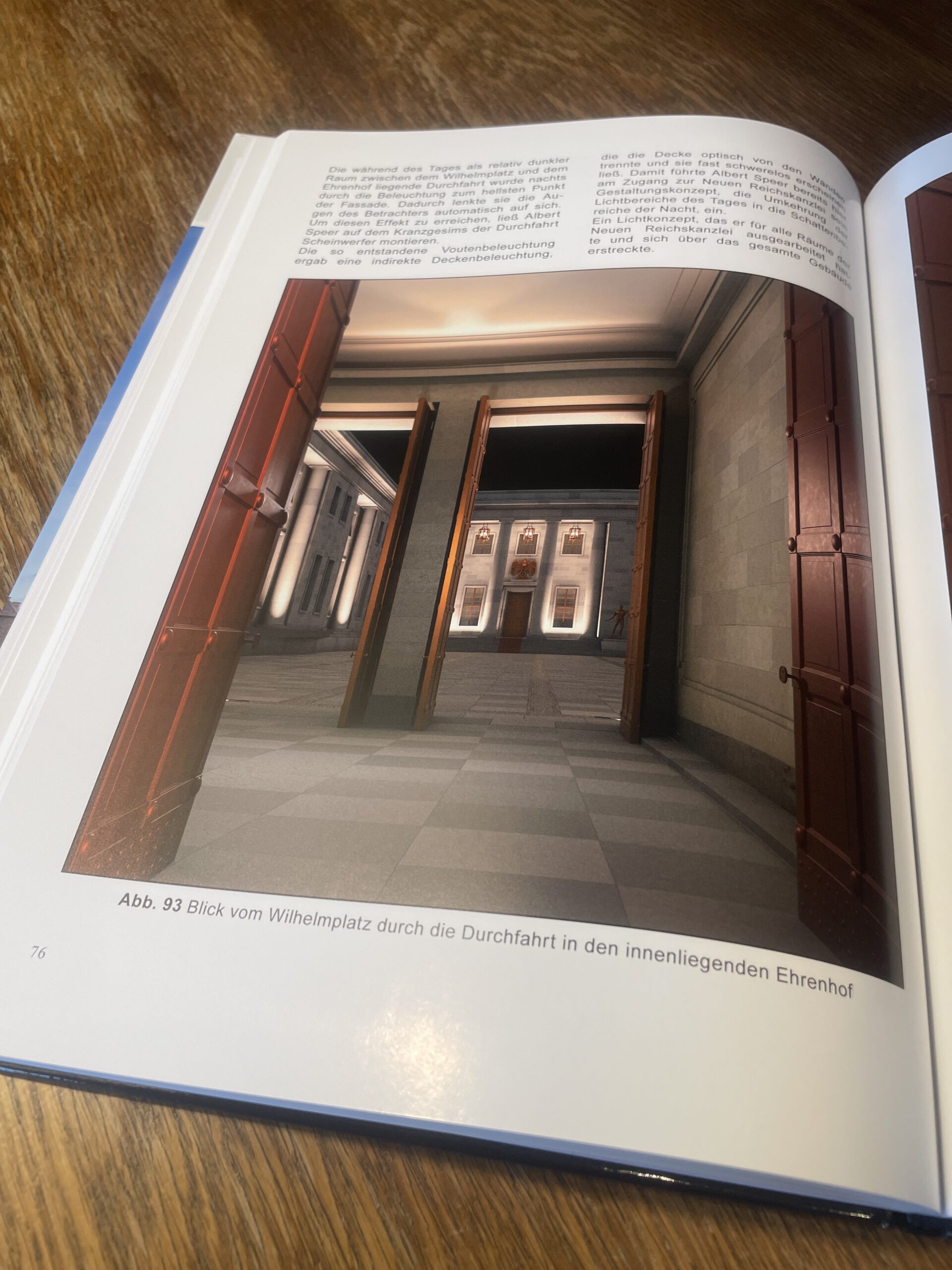 Die Reichskanzlei - Eine Werkanalyse / Albert Speer / Führerbalkon / Doppelportal / Durchfahrt / Neue Reichskanzlei / Exterieur / Wilhelmstraße 78 / 1934-1949 – Bild 7