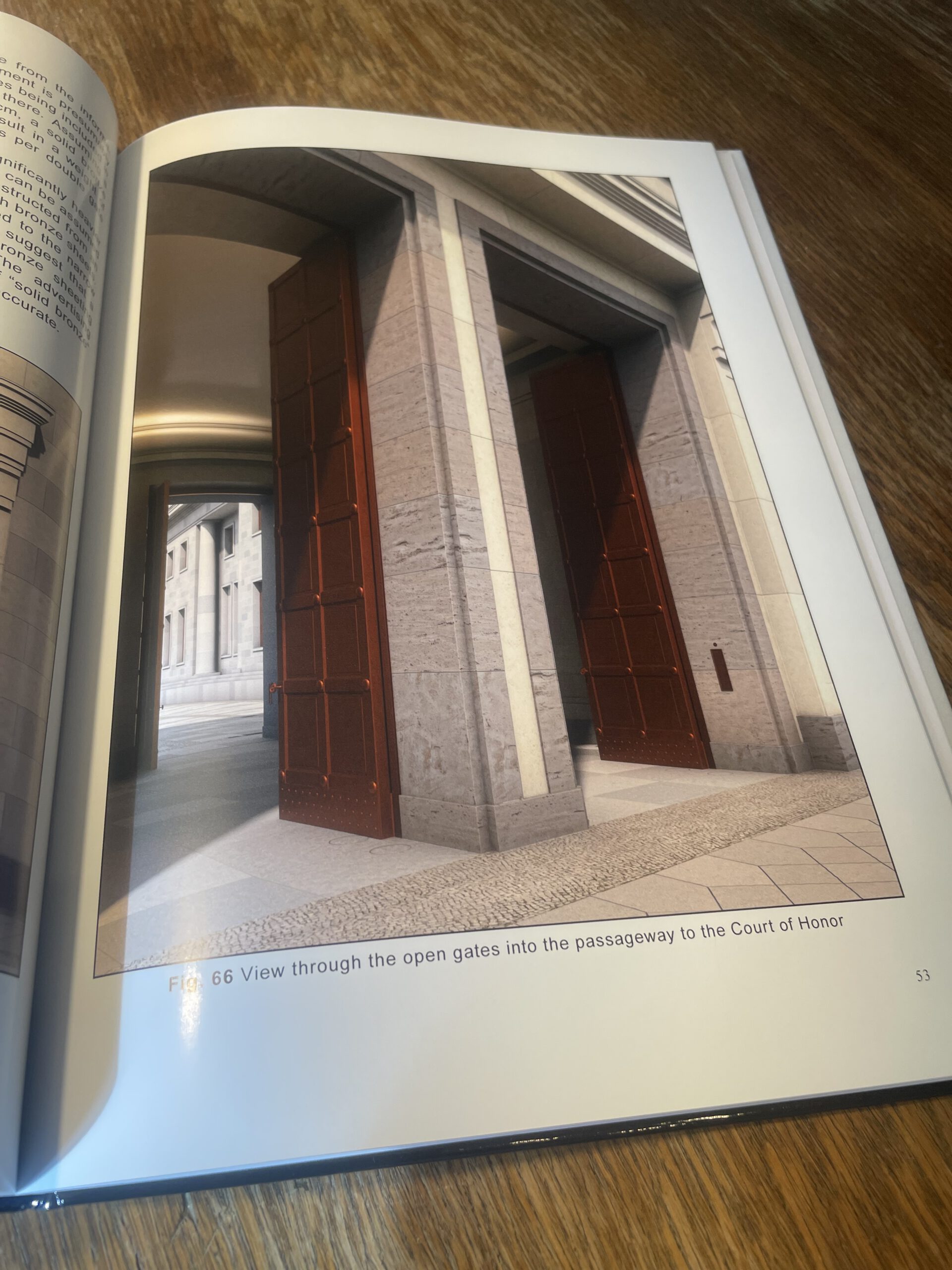 The Reich Chancellery – A Work Analysis / Albert Spee r/ Führer balcony / Double Portal/ Passageway / New Reich Chancellery / Exterior / Wilhelmstraße 78 / 1934-1949 – Bild 4